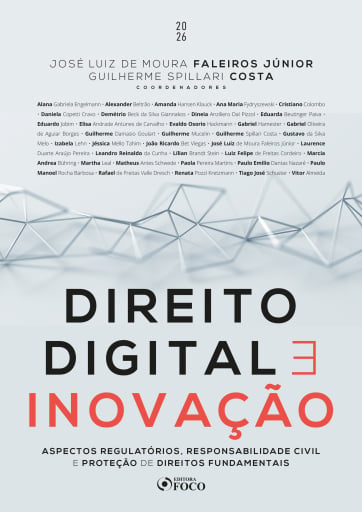 Portada del libro «Direito Digital e Inovação - Aspectos Regulatórios, Responsabilidade Civil e Proteção de Direitos Fundamentais - 1ª Ed - 2026», de Guilherme Spillari Costa, José Luiz de Moura Faleiros Júnior