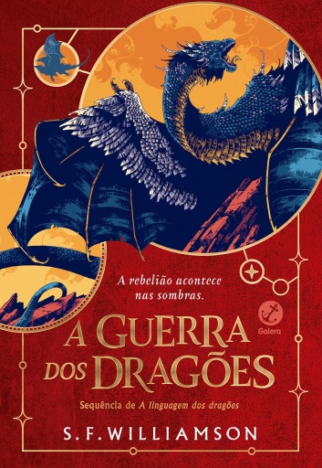 Portada del libro «A guerra dos dragões (Vol. 2 Linguagem dos dragões)», de S. F. Williamson