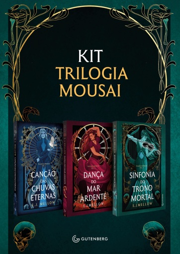 Portada del libro «KIT - Trilogia Mousai», de E. J. Mellow