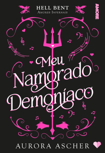Portada del libro «Meu namorado demoníaco», de Aurora Ascher