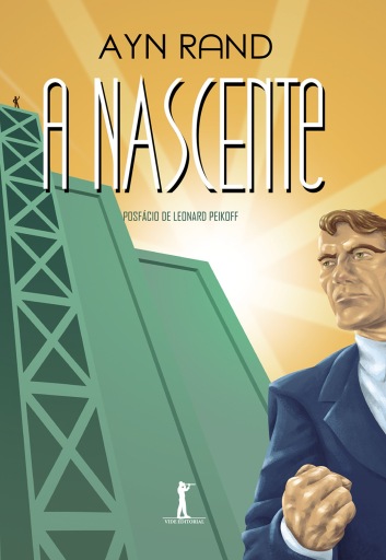 Portada del libro «A nascente», de Ayn Rand