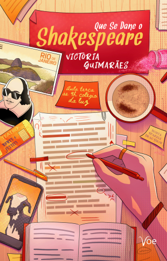 Portada del libro «Que Se Dane o Shakespeare», de Victoria Guimarães