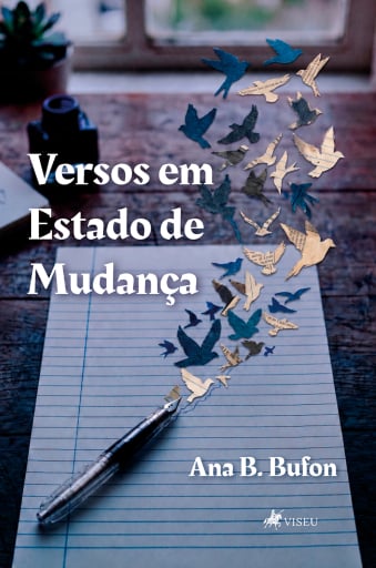 Portada del libro «Versos em Estado de Mudança», de Ana B. Bufon