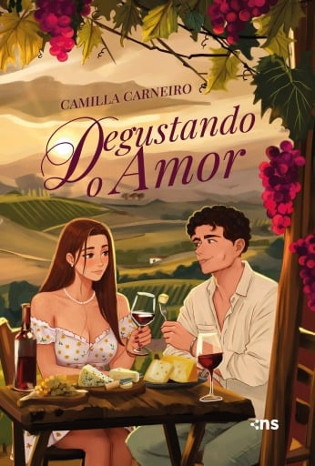 Portada del libro «Degustando o Amor», de Camilla Carneiro