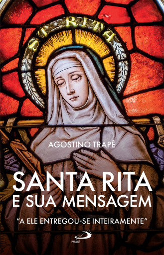 Portada del libro «Santa Rita e sua Mensagem», de Agostino Trapè
