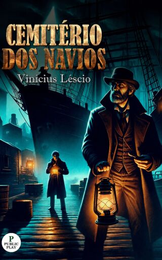 Portada del libro «Cemitério de Navios», de Vinícius Léscio