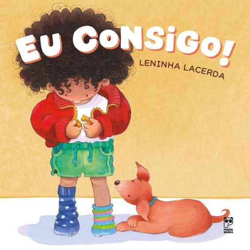Portada del libro «Eu consigo!», de Leninha Lacerda