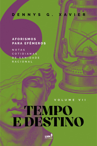 Portada del libro «Tempo e Destino», de Dennys Garcia Xavier