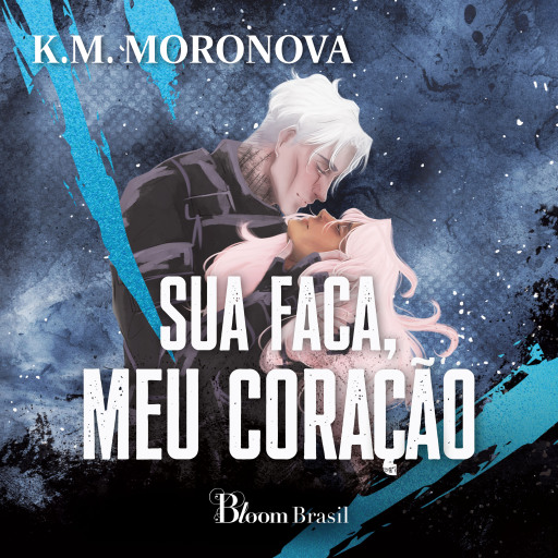 Portada del audiolibro «Sua faca, meu coração», de K. M. Moronova
