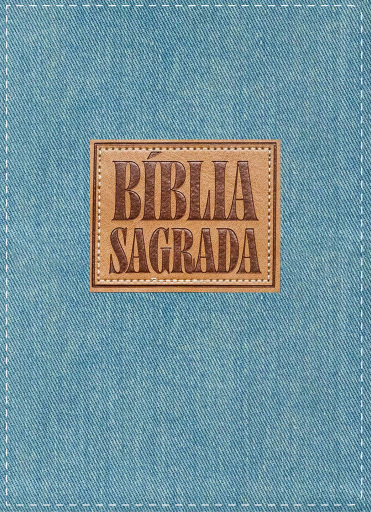 Bíblia Sagrada ACF Slim, Capa jeans, Leitura Perfeita