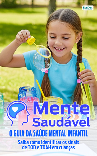 Portada del libro «Mente Saudável: O Guia da Saúde Mental Infantil»