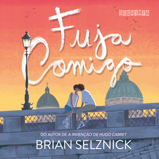 Portada del audiolibro «Fuja comigo», de Brian Selznick
