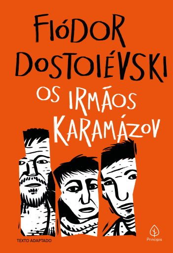 Portada del libro «Os irmãos Karamázov (Adaptado)», de Fiódor Dostoiévski