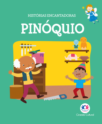 Portada del libro «Pinóquio», de Karoline Cussolim