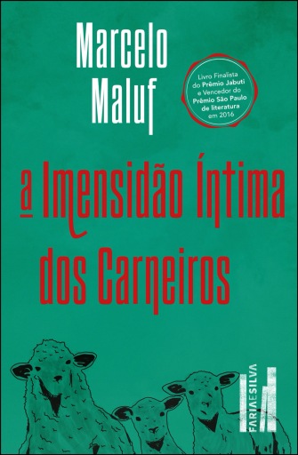 Portada del libro «A imensidão íntima dos carneiros», de Marcelo Maluf