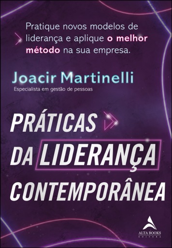 Portada del libro «Práticas da liderança contemporânea», de Joacir Martinelli