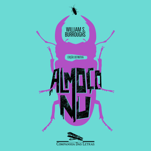 Portada del audiolibro «Almoço nu», de William S. Burroughs