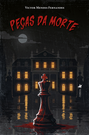 Portada del libro «Peças da morte», de Victor Mendes Fernandes