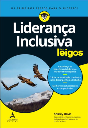 Portada del libro «Liderança inclusiva para leigos», de Shirley Davis