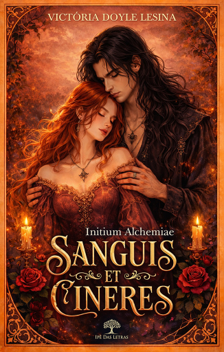 Portada del libro «Sanguis et Cineres – Initium Alchemiae», de Victória Doyle Lesina