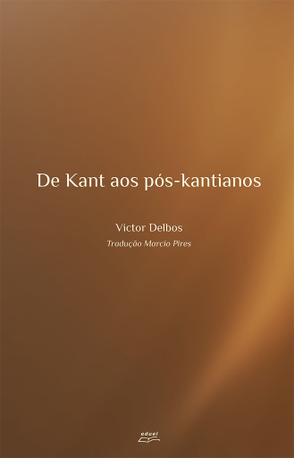 Portada del libro «De Kant aos pós-kantianos», de Marcio Pires