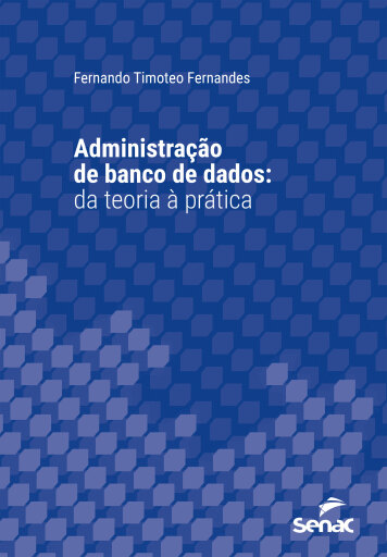 Portada del libro «Administração de banco de dados», de Fernando Timoteo Fernandes
