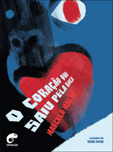Portada del libro «O coração que saiu pela boca», de Marcelo Maluf, Tainan Rocha