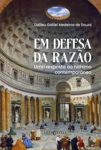 Portada del libro «EM DEFESA DA RAZÃO», de Galileu Galilei Medeiros de Souza