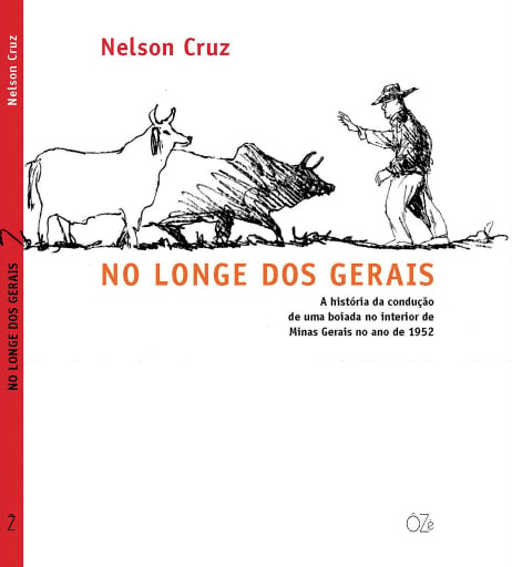Portada del libro «No longe dos Gerais», de Nelson Cruz