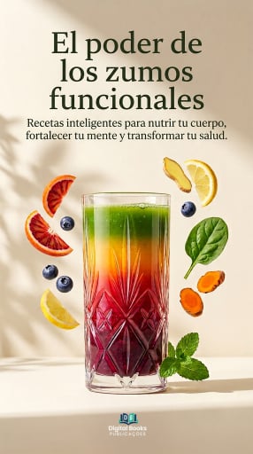 Portada del libro «El poder de los zumos funcionales»