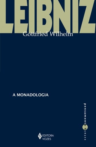 Portada del libro «A monadologia», de Gottfried Wilhelm Leibniz