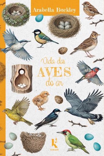 Portada del libro «Vida das aves do ar», de Arabella Buckley
