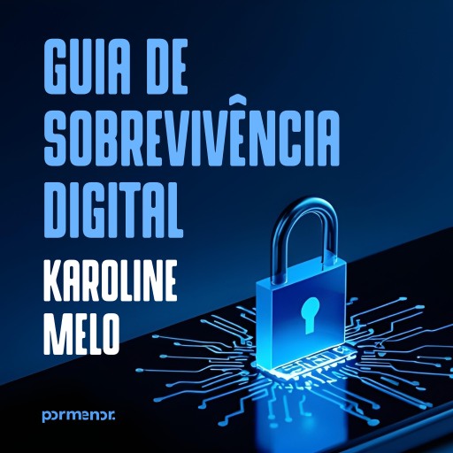 Portada del audiolibro «Guia de sobrevivência digital», de Karoline Melo