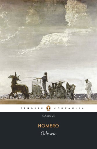 Portada del libro «Odisseia», de Homero