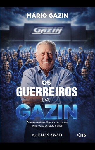 Portada del libro «Os guerreiros da Gazin», de Elias Awad