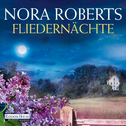 Portada del audiolibro «Fliedernächte», de Nora Roberts