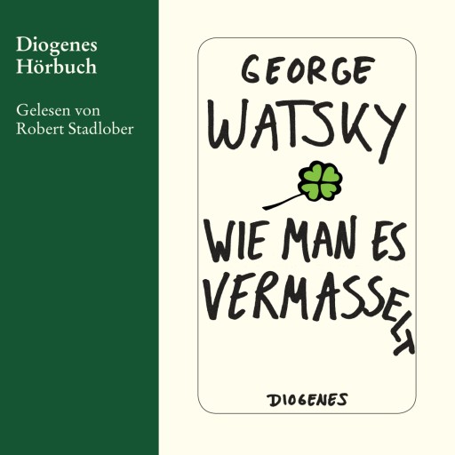 Portada del audiolibro «Wie man es vermasselt», de George Watsky