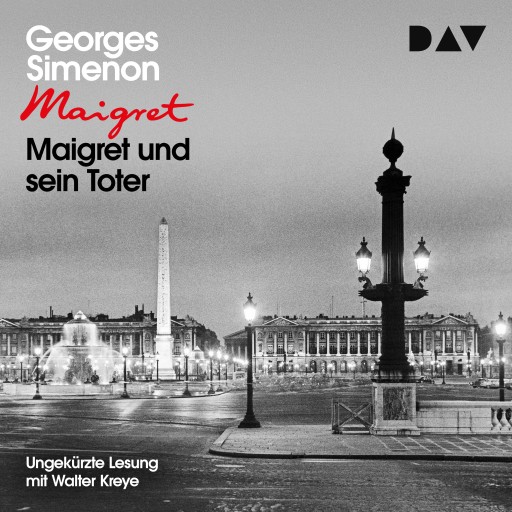 Portada del audiolibro «Maigret und sein Toter», de Georges Simenon