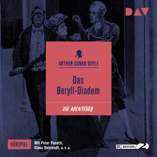 Portada del audiolibro «Das Beryll-Diadem», de Arthur Conan Doyle