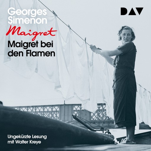 Portada del audiolibro «Maigret bei den Flamen», de Georges Simenon