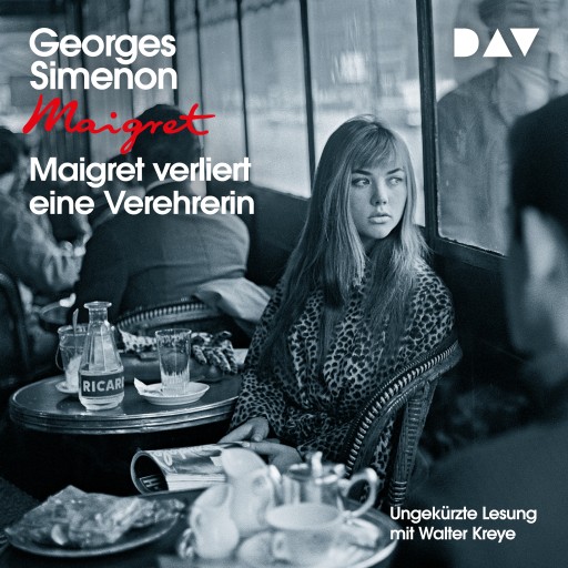 Portada del audiolibro «Maigret verliert eine Verehrerin», de Georges Simenon