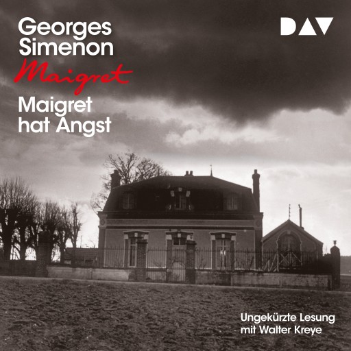 Portada del audiolibro «Maigret hat Angst», de Georges Simenon