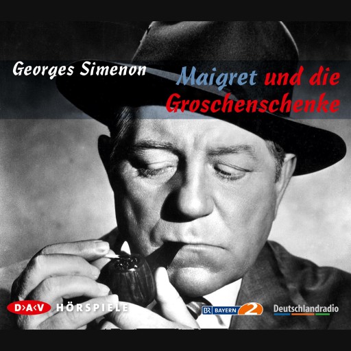 Portada del audiolibro «Maigret und die Groschenschenke», de Georges Simenon, Gert Westphal