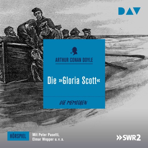 Portada del audiolibro «Die »Gloria Scott«», de Arthur Conan Doyle