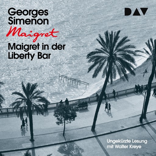 Portada del audiolibro «Maigret in der Liberty Bar», de Georges Simenon