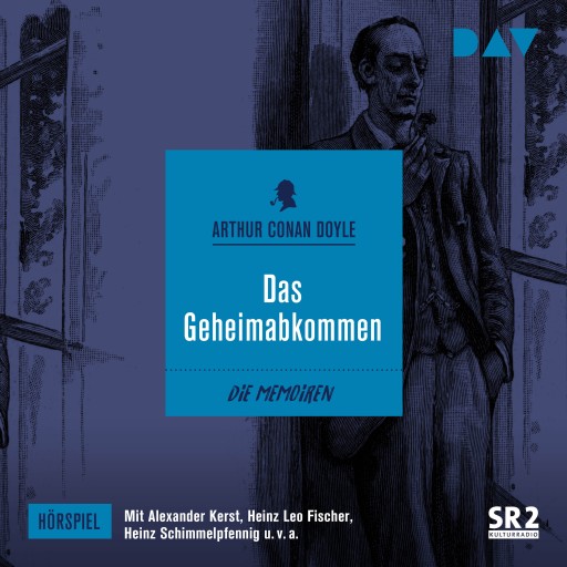 Portada del audiolibro «Das Geheimabkommen», de Arthur Conan Doyle
