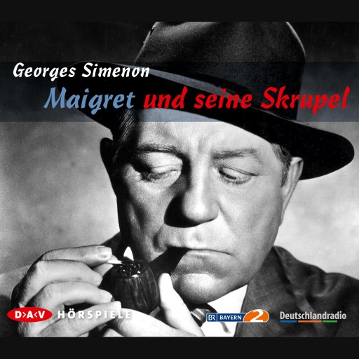 Portada del audiolibro «Maigret und seine Skrupel», de Georges Simenon, Gert Westphal