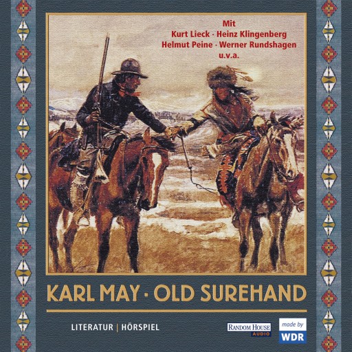 Portada del audiolibro «Old Surehand», de Karl May
