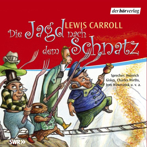 Portada del audiolibro «Die Jagd nach dem Schnatz», de Lewis Carroll