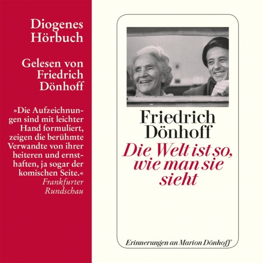 Portada del audiolibro «Die Welt ist so, wie man sie sieht», de Friedrich Dönhoff